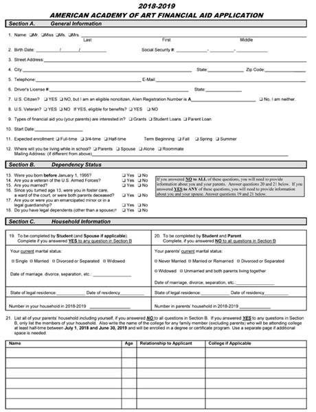  Financial Aid For College